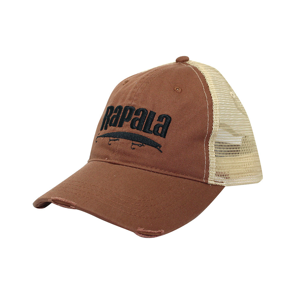 Gorra Rapala Cafe Malla Letras Negras