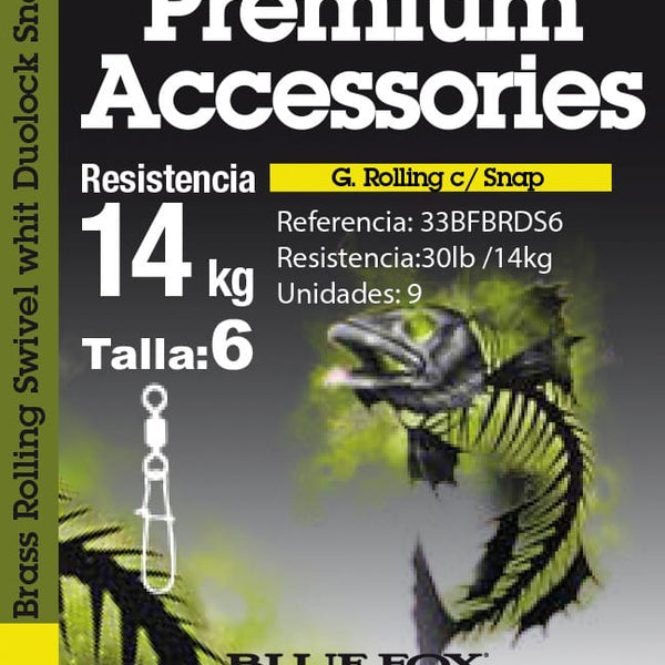 Destorcedor Blue Fox 14kg talla 6